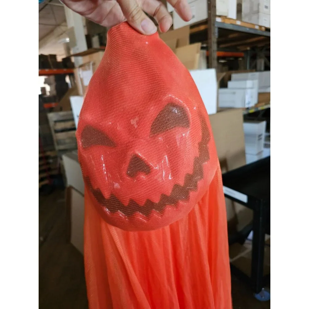 Hanging pumpkin‎ mask Halloween prop lawn decor
